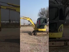 Utilisée Komatsu PC35 Mini Excavator Certifié Maintenance Construction Utilisation paysagère