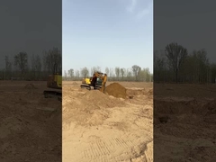 Excavatrice utilisée SANY SY135 Capacité 13,5 tonnes Construction