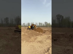 Excavatrice utilisée SANY SY135 Capacité 13,5 tonnes Construction