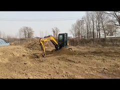 Excavatrice miniature utilisée pour les travaux forestiers SY16C SY18C SY26U SY35U SY50U Mini-excavatrice à rampe
