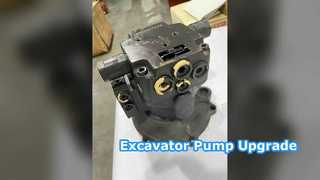 Pompe hydraulique d'excavatrice H3V112DP pour Hyundai R220