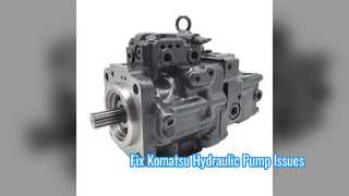 Solution de remplacement de pompe hydraulique Komatsu PC55