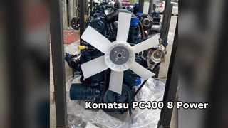 Puissance de l'excavatrice Komatsu PC400-8