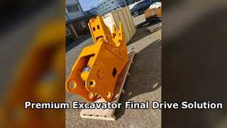 Moteur hydraulique de l'entraînement final 11C0264 d'excavatrice de LG922D LG922E