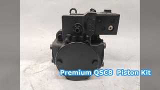 Kit de piston d'excavatrice QSC8 6686, pièces de haute qualité