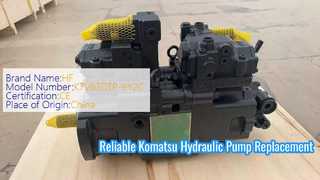 Pièces de rechange de pompe principale hydraulique d'excavatrice de KOMATSU