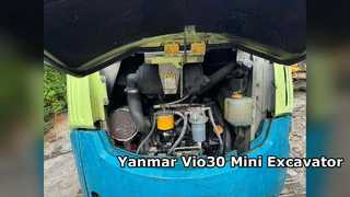 Performances fiables d'occasion de la mini-excavatrice Yanmar Vio30