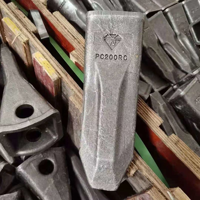 PC200 Excavateur Dents de roche coulée 205-70-19570 Pour les travaux de construction
