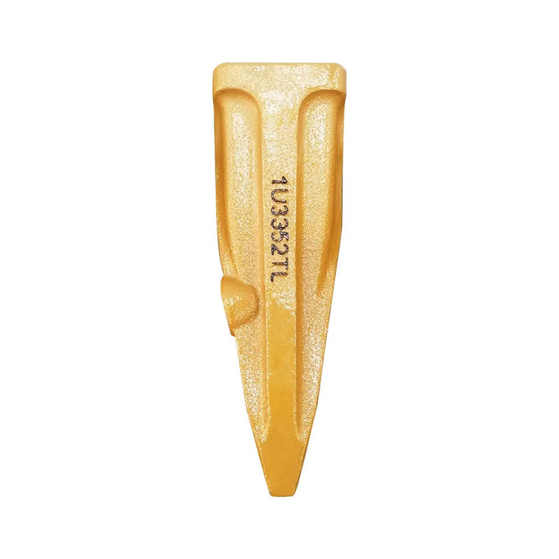 L'acier allié excavateur seau dents de forgeage de coulée IU3352 dents de roche pour chat E320
