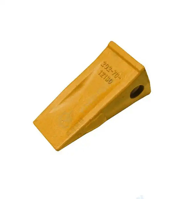 PC120 Excavateur à rampe à seau Dents de forgeage Coulée 202-70-12130 SGS Approuvé