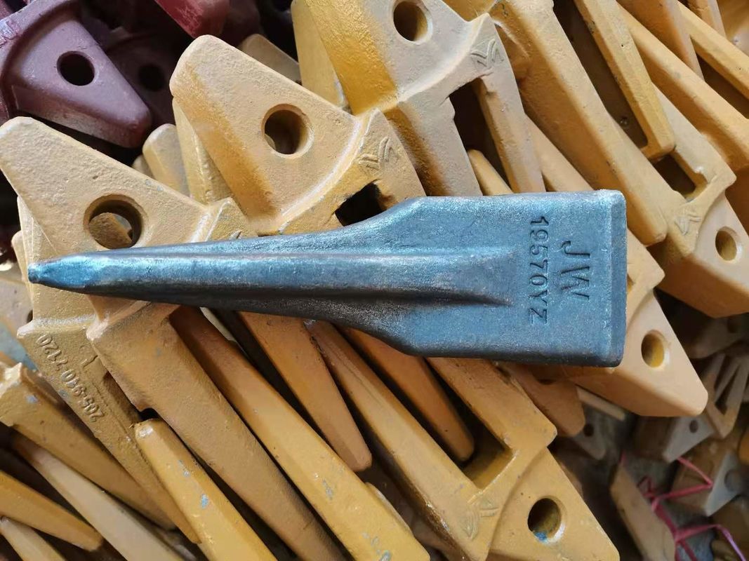 Pièces de seau de pelleteuse forgée Dents et adaptateur pour EX100-2 Max ouverture de mâchoire 500