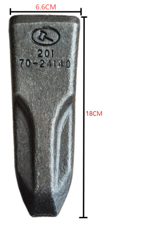 PC60 forgé, adaptateur de dents de seau pour excavatrice, carte de coin à broches