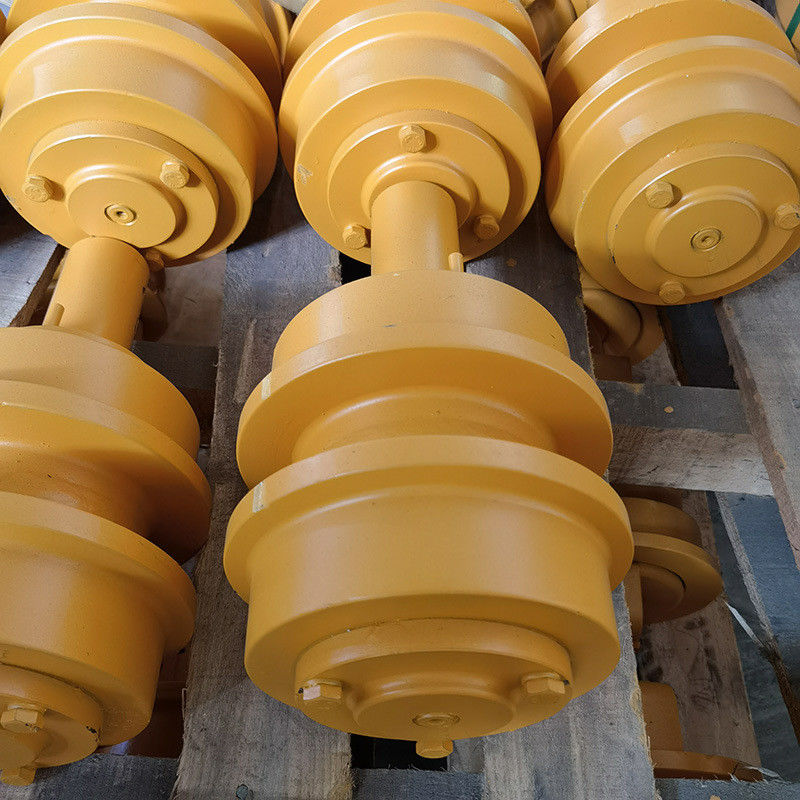 Excavateur mini PC55 rouleau porteur rouleau haut porteur rouleau haut rouleau pour Komatsu Crawler pièces de chariot de l'excavateur