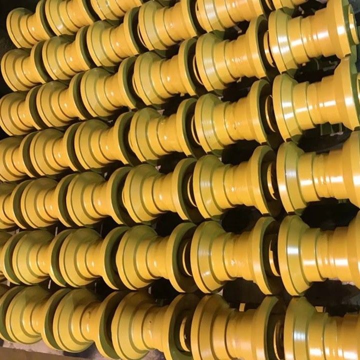 Pièces d'excavatrice sous châssis rouleau à rouleaux à rouleaux supérieurs rouleau à rouleaux à rouleaux à rouleaux à rouleaux à rouleaux à rouleaux inférieurs