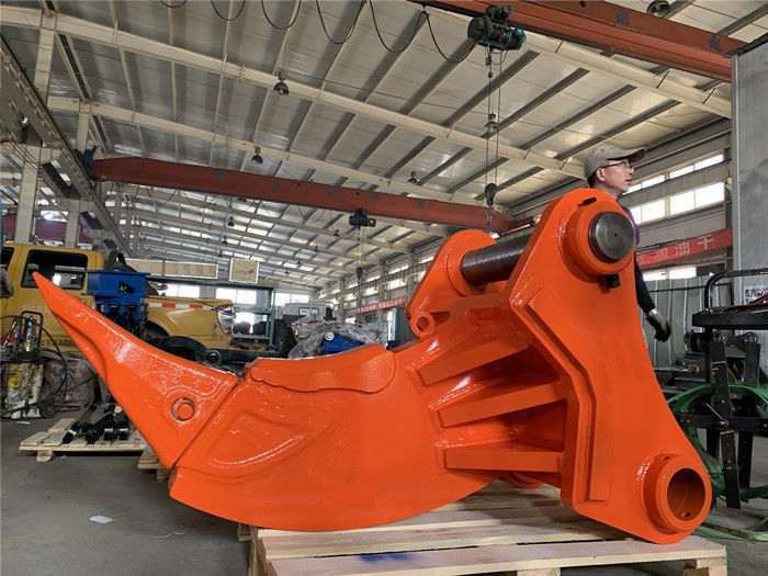 Personnalisé par les fabricants chinois Excavateur Construction Machinery Parties dentelle unique mini-excavateur déchirure racine
