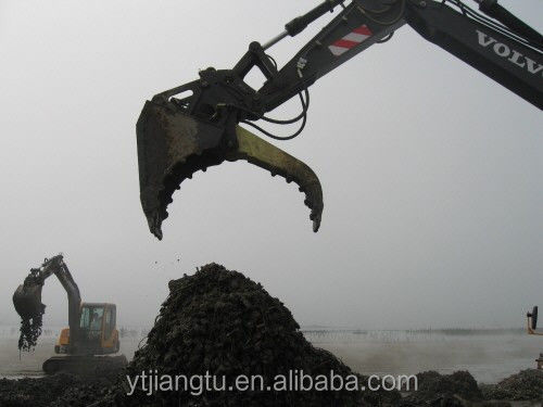 Fabrique personnalisée toute nouvelle mini excavatrice hydraulique de prise de seau à vendre