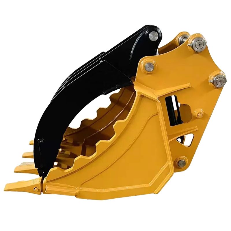 Hydraulique personnalisé pouce attraper seau squelette seau mini-pelée seau rotatif pour pelée