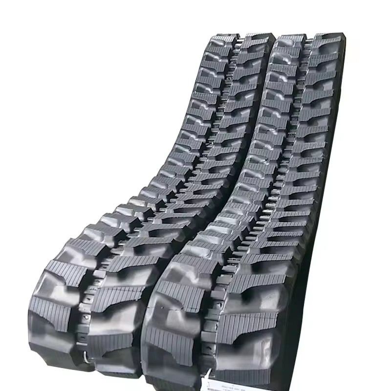 Pièces de pellets de qualité personnalisée système de piste en caoutchouc bon marché 180x60x37 petites pistes de pellets en caoutchouc