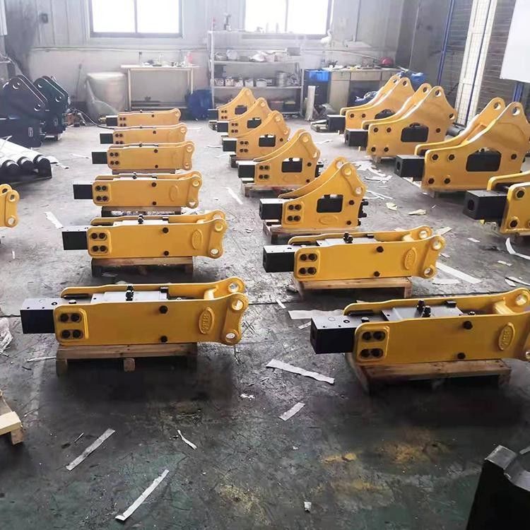 Casse-coupe hydraulique de 75 mm Casse-pierre Casse-coupe utilisée pour les excavatrices