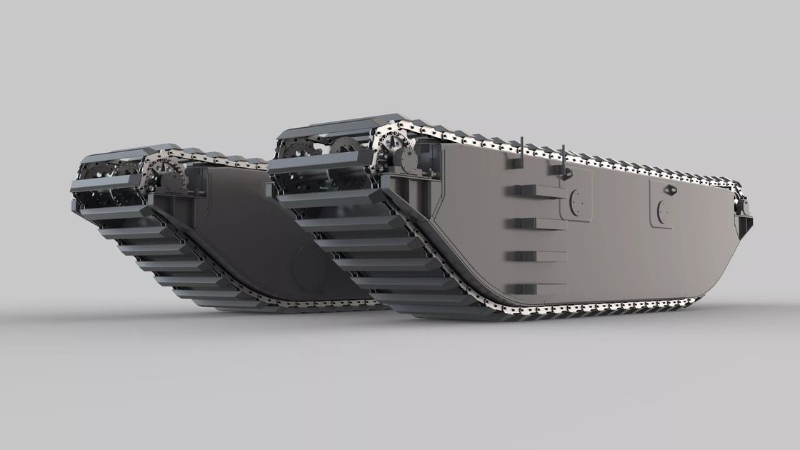 Pontoon amphibie flottant pour une machine à chassis de pelle hydraulique personnalisée 320D 320C SY215 PC200