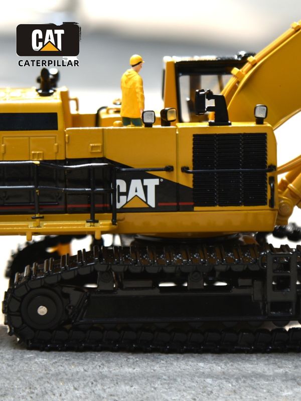 Carter CAT5110B grande collection d'excavatrice modèle de véhicules d'ingénierie ensemble simulation métallique ornements de pièce à main