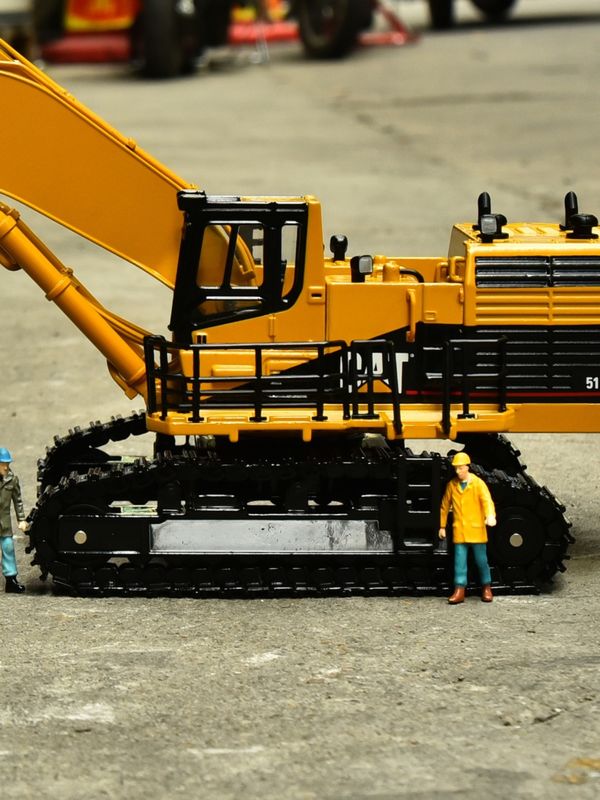 Carter CAT5110B grande collection d'excavatrice modèle de véhicules d'ingénierie ensemble simulation métallique ornements de pièce à main