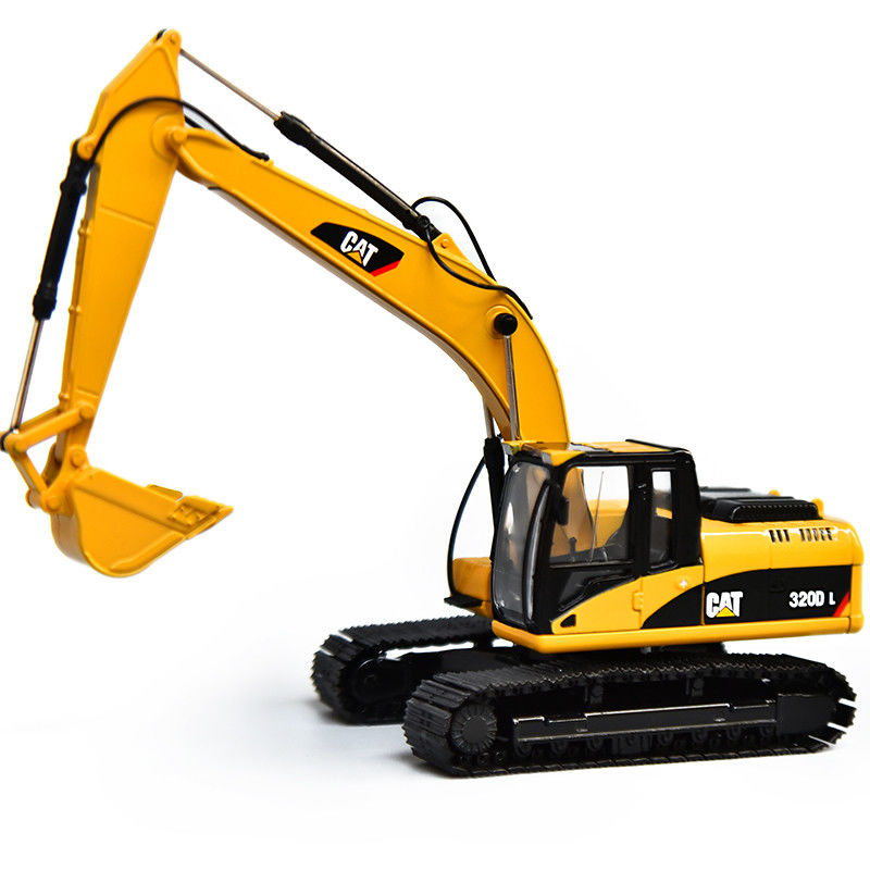 Carter CAT320DL excavateur modèle original simulation d'alliage ingénierie décoration de véhicule collection de pièces à main ornements