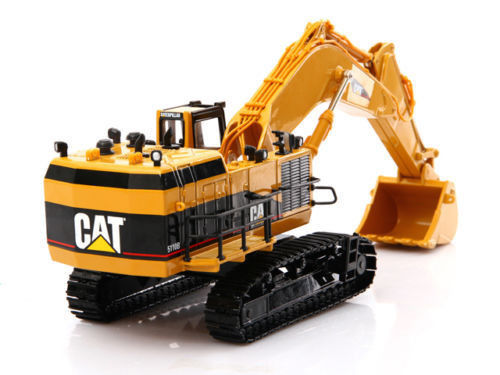 CAT 5110B Excavatrice à jet de matériau 1/50 Corps métallique à échelle Modèle de collecte minière Adultes
