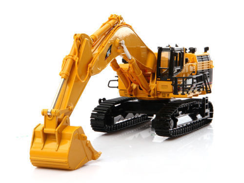 CAT 5110B Excavatrice à jet de matériau 1/50 Corps métallique à échelle Modèle de collecte minière Adultes