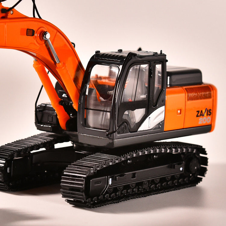 Hitachi ZAX200 Excavator Diecast Modèle à l'échelle 1/50