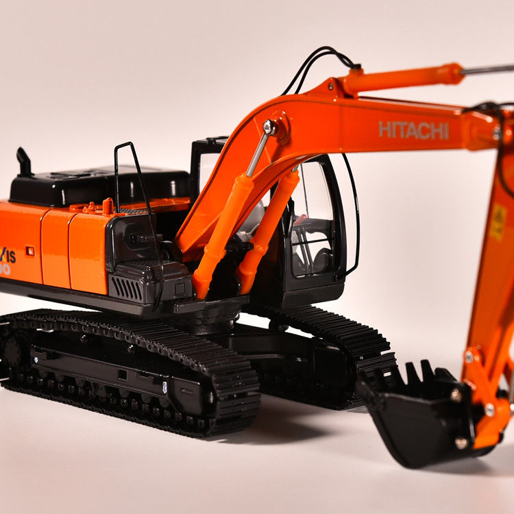 Hitachi ZAX200 Excavator Diecast Modèle à l'échelle 1/50