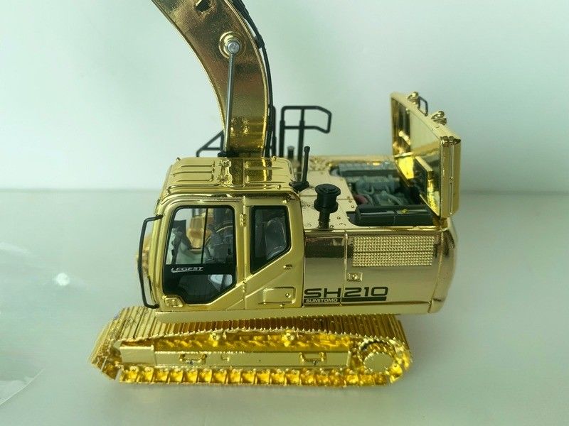 Sumitomo SH210-7 Excavator Alloy Diecast Modèle 1 50 Voiture de construction à l'échelle collectible