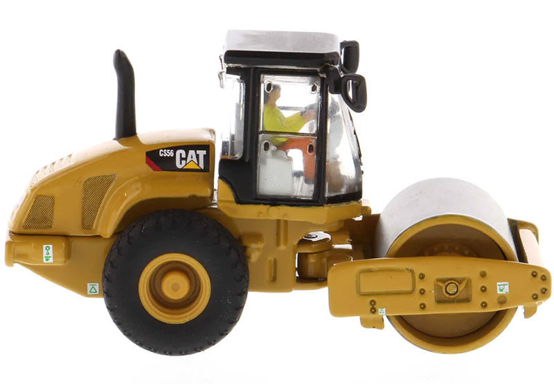 CAT CS56 rouleau vibrant à tambour lisse à l'échelle 1:87