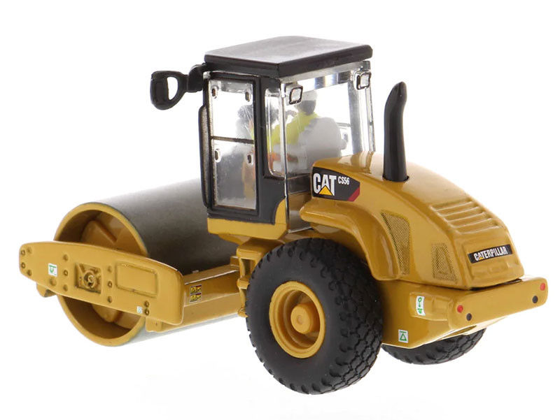 CAT CS56 rouleau vibrant à tambour lisse à l'échelle 1:87