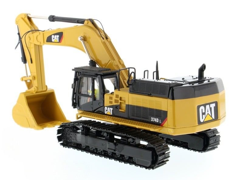 Catégorie 374D L Excavateur à moulage par injection modèle 1/50 en alliage de taille Jouet de construction 85274