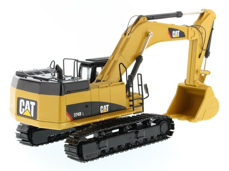 Catégorie 374D L Excavateur à moulage par injection modèle 1/50 en alliage de taille Jouet de construction 85274