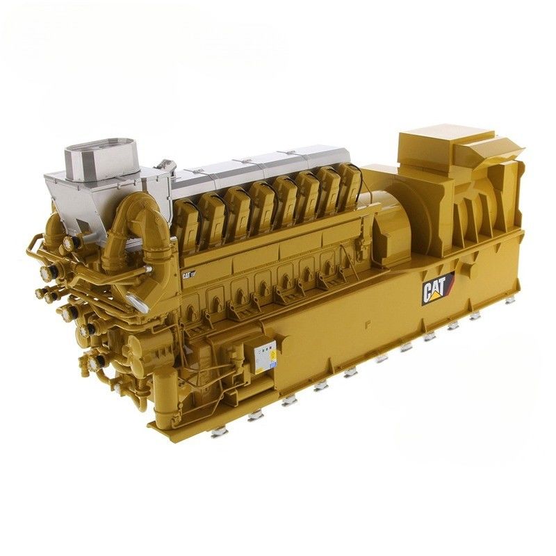 CAT CG260-16 Ensemble de générateur 1/25 Modèle de moteur en alliage de fonte à l'échelle Jouet de collection