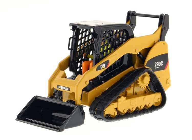 Cat 299C très détaillé, chargeur compact de voie en alliage de fonte, modèle 1/32 échelle 85226