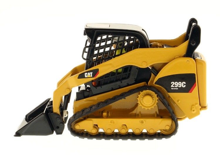 Cat 299C très détaillé, chargeur compact de voie en alliage de fonte, modèle 1/32 échelle 85226