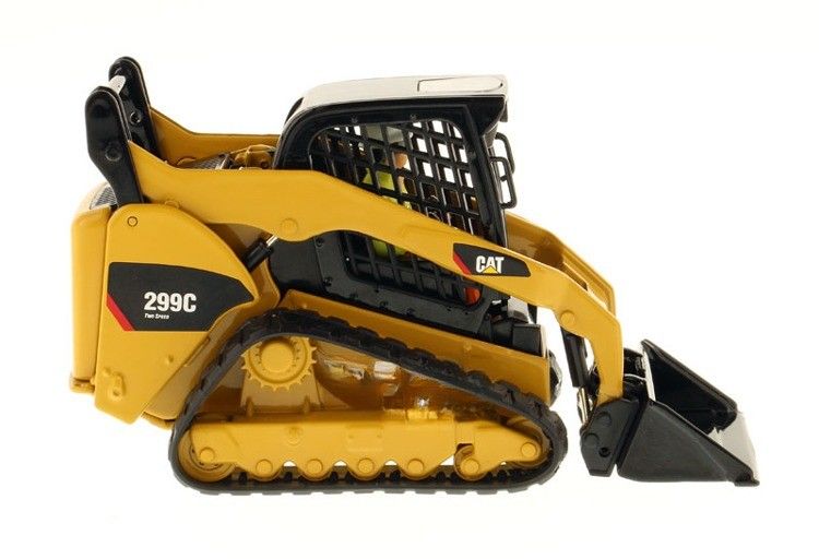 Cat 299C très détaillé, chargeur compact de voie en alliage de fonte, modèle 1/32 échelle 85226