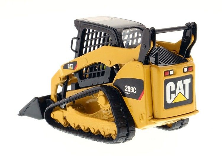 Cat 299C très détaillé, chargeur compact de voie en alliage de fonte, modèle 1/32 échelle 85226
