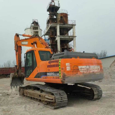 Qualité utilisée Doosan DH220-9E Excavateur de 22 tonnes Service complet Histoire de l'exploitation minière Construction