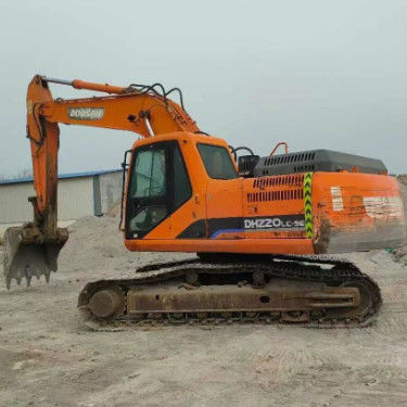 Qualité utilisée Doosan DH220-9E Excavateur de 22 tonnes Service complet Histoire de l'exploitation minière Construction