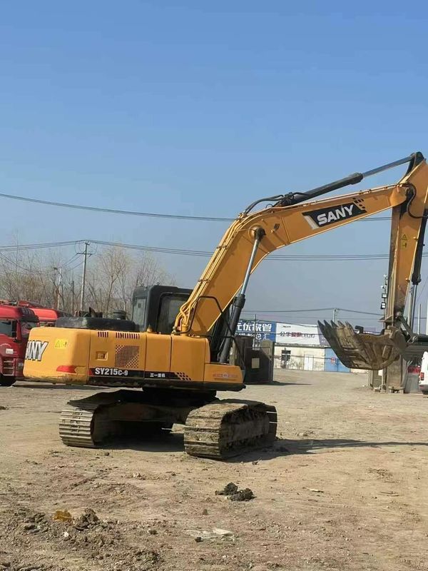 Utilisé 2014 SANY SY205-9 V5 Excavatrice 20Ton Capacité de service complet Minage Déménagement du sol