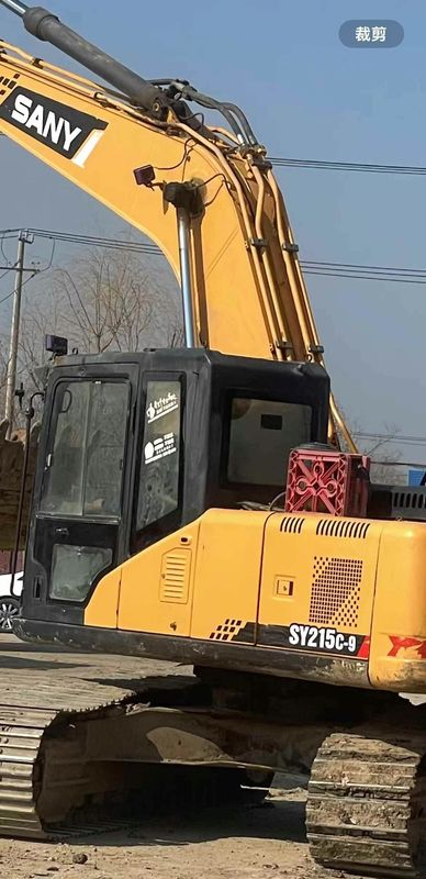 Utilisé 2014 SANY SY205-9 V5 Excavatrice 20Ton Capacité de service complet Minage Déménagement du sol