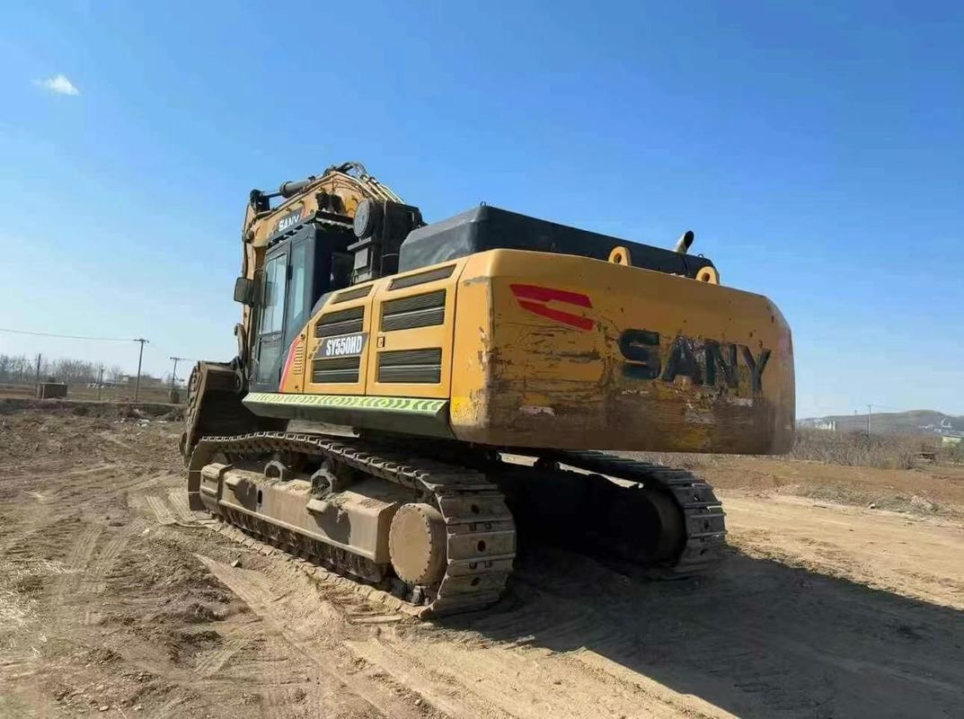 Excavatrice à 55 tonnes utilisée 2020 SANY SY550HD avec performances certifiées CE ISO à service complet