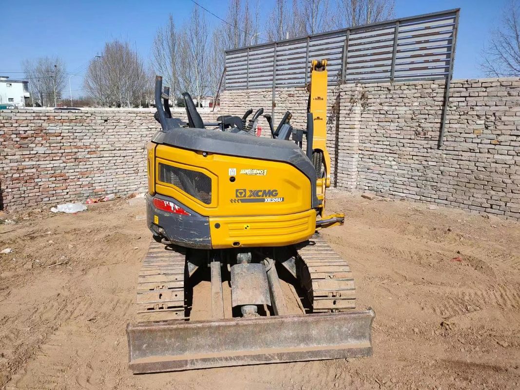 Utilisé 2022 XCMG XE26U Mini Excavator 2.6T Bien entretenu CE ISO Utilitaire de paysage