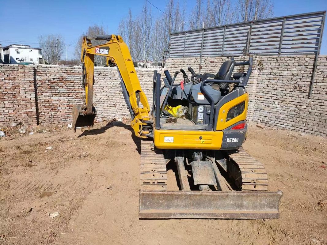 Utilisé 2022 XCMG XE26U Mini Excavator 2.6T Bien entretenu CE ISO Utilitaire de paysage