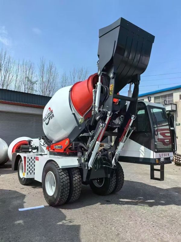 Luzun 8m3 mélangeur de béton prêt mélangeur de camions moteur diesel CE ISO certifié haute performance