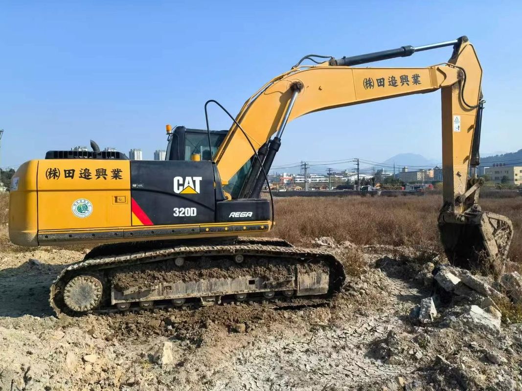Excavateur  320D d'occasion de 20 tonnes, capacité de service complet, certifié CE ISO